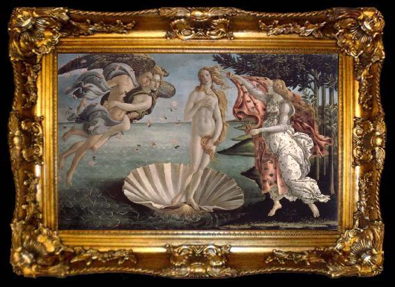 framed  Sandro Botticelli birth of venus, ta009-2